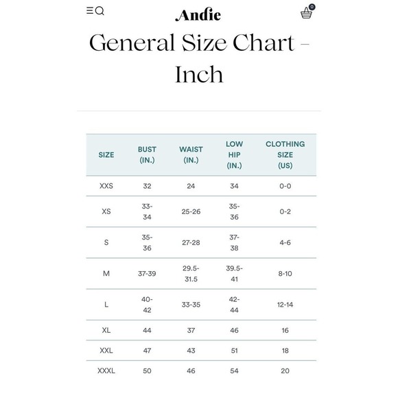 Andie Swimwear The Rio Top Women Sz XS Bandeau Bikini Top Removable Strap NEW - Picture 8 of 8